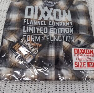 Women’s MEDIUM Dixxon Cypress Hill Flannel Shirt New